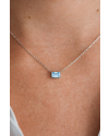SLAETS Jewellery Mini Necklace Aquamarine (watches)
